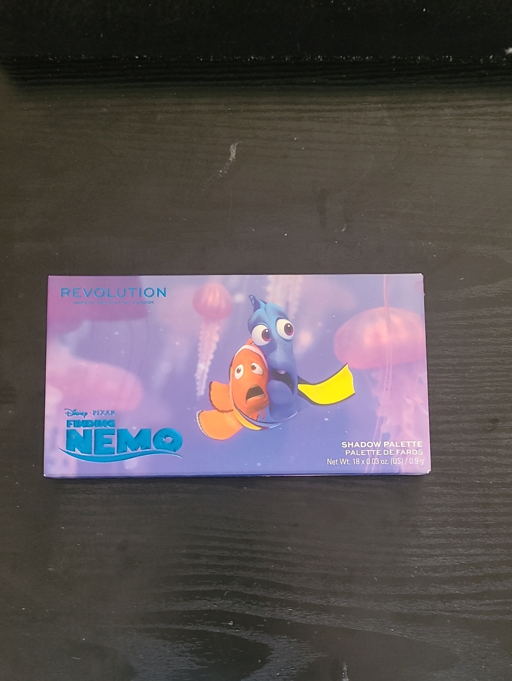 Revolution Finding Nemo Eyeshadow Palette - Purple, Blue, Orange, Yellow